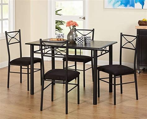 The Best Valencia 5 Piece Round Dining Sets With Uph Seat Side Chairs