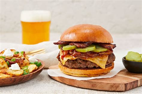 Bbq Bacon Burgers Recipe Hellofresh Recipe Bbq Bacon Hello Fresh