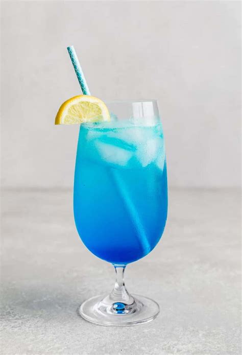 Blue Lagoon Mocktail — Salt And Baker