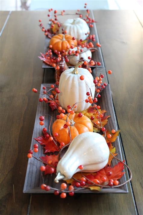 Harvest Diy Thanksgiving Centerpiece Design Featuring Gourds And Wild