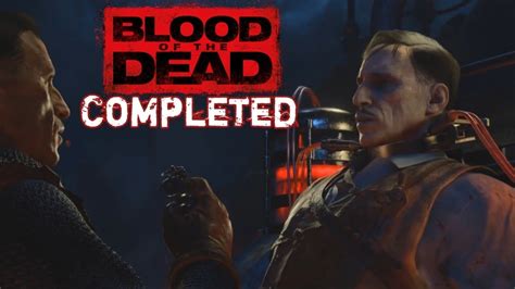 Blood Of The Dead Ending Cutscene Bo4 Zombies Youtube