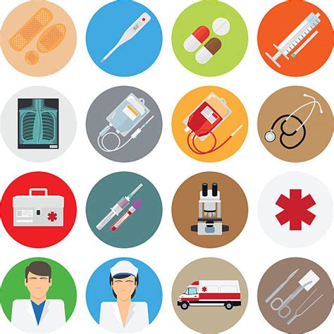 Background Of Doctor S Tools Illustrations Royalty Free Vector