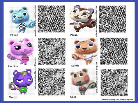 Discover (and save!) your own pins on pinterest. Les QR codes résidents animal crossing : - Animal Crossing ...