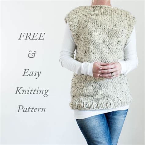 Grab This Free Lion Brand Thick And Quick Sweater Knitting Pattern Plus