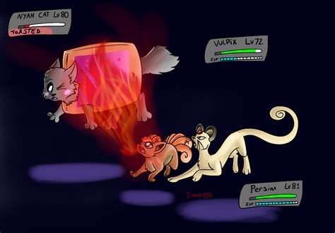 Vs Nyan Cat By Mochifries On Deviantart