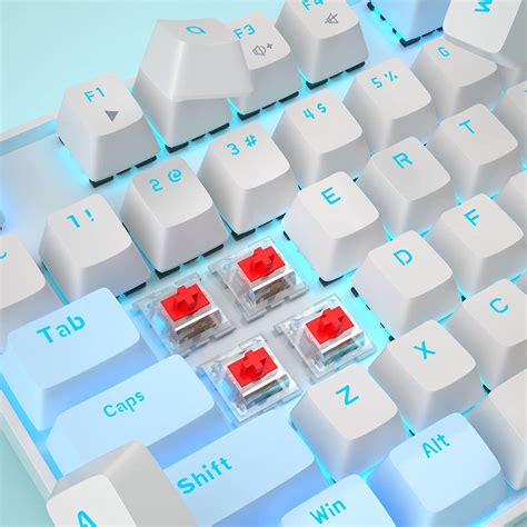 Buy Magegee 75 Mechanical Gaming Keyboard With Red Switch Led Blue