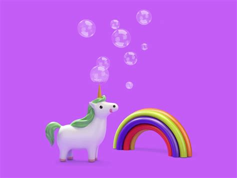 S De Unicornio 100 Imágenes Animadas De Estos Fabulosos Animales