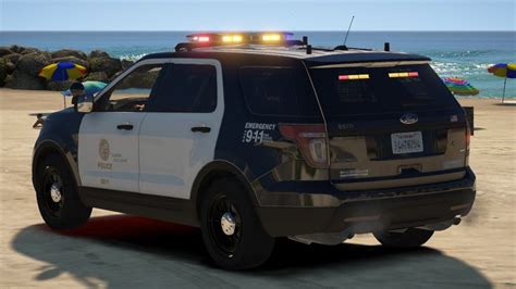 Lapd Ford Police Interceptor Utility 2014 Elsnon Els In 2023