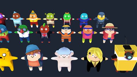 Cartoon Characters Packall