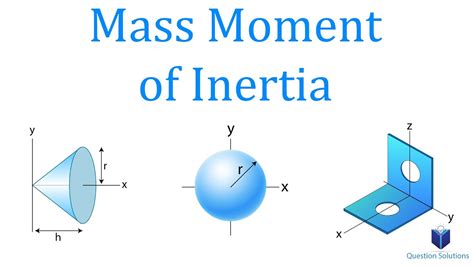 How To Find Mass Moment Of Inertia Mechanics Statics Solved
