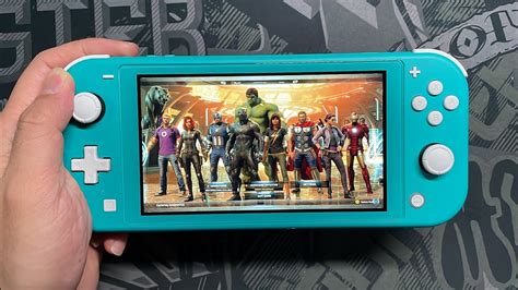 Marvels Avengers Nintendo Switch Lite Gameplay Youtube