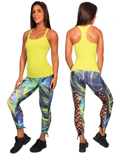 Equilibrium Activewear L752 Women Exercise Clothing Sexy Fitness Wear Women Sportswear Gym