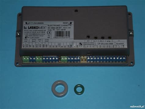 Domofon Laskomex Cd 2502 Kod Uniwersalny - Kaseta elektroniki domofonu Laskomex EC-2502 AR - 5172754302
