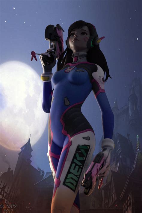 Dva Overwatch By Surody On Deviantart