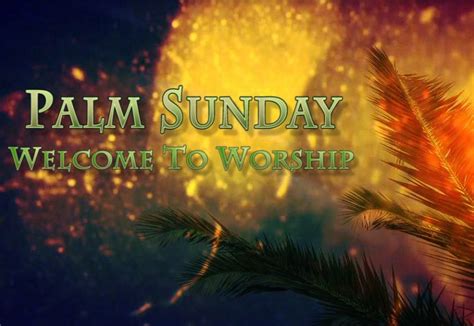 Palm Sunday Welcome To Worship Loop Videos2worship Motion Backgrounds