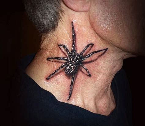 Spider Tattoo By Jurgis Mikalauskas 3d Tattoos For Men Best 3d Tattoos