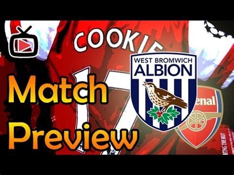 arsenal fc v west brom league cup match preview video dailymotion