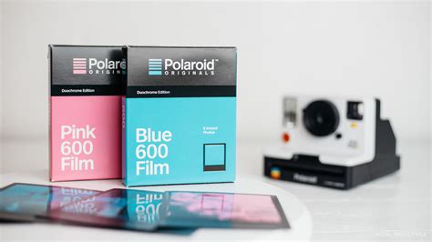 We Shoot Polaroid Originals Duochrome Pink And Blue Instant Film