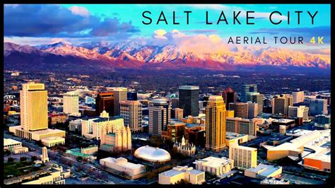 Salt Lake City 4k Aerial Drone Youtube