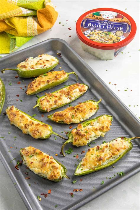 Blue Cheese And Bacon Stuffed Jalapeno Poppers Chili