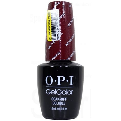 Opi Gel Color We The Female By Opi Gel Color Gcw64 Sparkle Canada