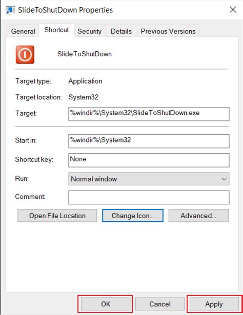 Creating Slide To Shut Down Shortcut In Windows 10 Geeksforgeeks