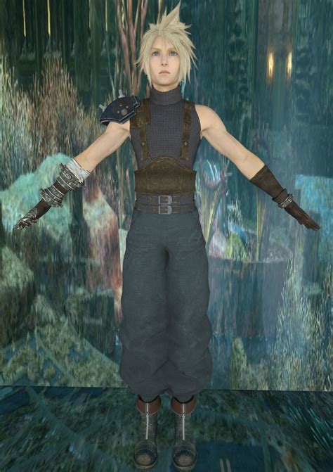 Ff7 Cloud Strife Dress Don Corneo On Tumblr Cloud Strife From Final