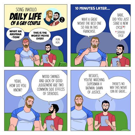 Pin On Daily Life Of A Gay Couple Comics