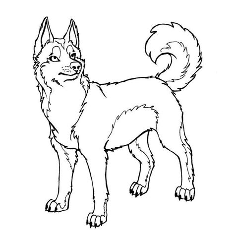 Husky Dog Coloring Pages Free Coloring Pages