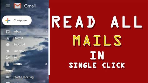How To Read All Unread Mails Of Gmail In 1 Click Best Gmail Reading