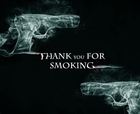 Thank You For Smoking By Frederikbennhoff On Deviantart