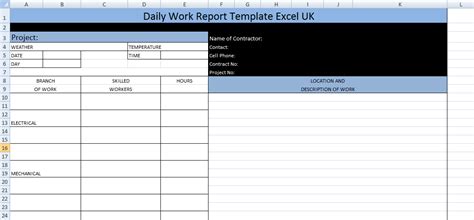 Excel Billable Hours Template