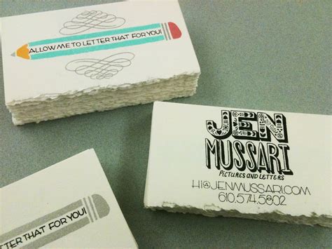 Business card printing done fast and done well. jen must: Screen Printed Business Cards