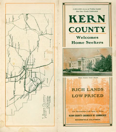 KERN COUNTY WELCOMES HOME SEEKERS . RICH LANDS LOW PRICED[.] FOR