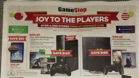 Gamestop Black Friday Ad Leaks 12 Pages Of Discounts