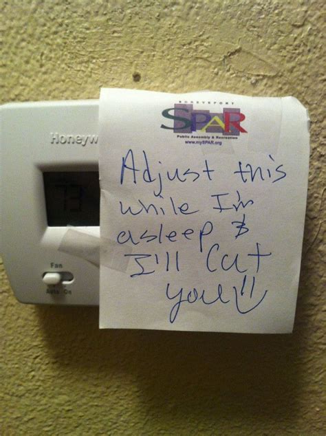 the most awkward entertaining or horrifying notes ever written by a roommate happy place