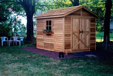 Ranchers Large Shed Kits For Lawn Mower And Motorcycles Cedar Shed
