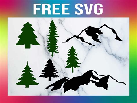 Free Pine Tree SVG Files