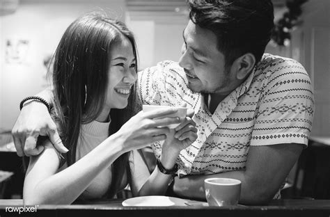 lovely asian couple having coffee free image by mckinsey couples asian