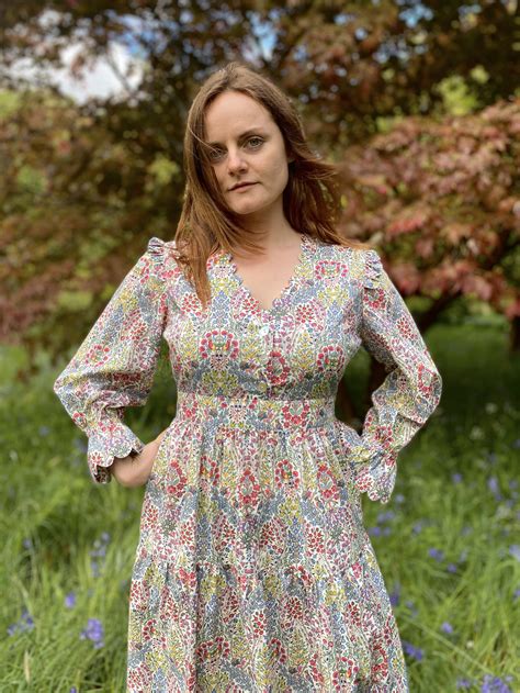 The Girlie Dress In Liberty Kensington Print — Doone