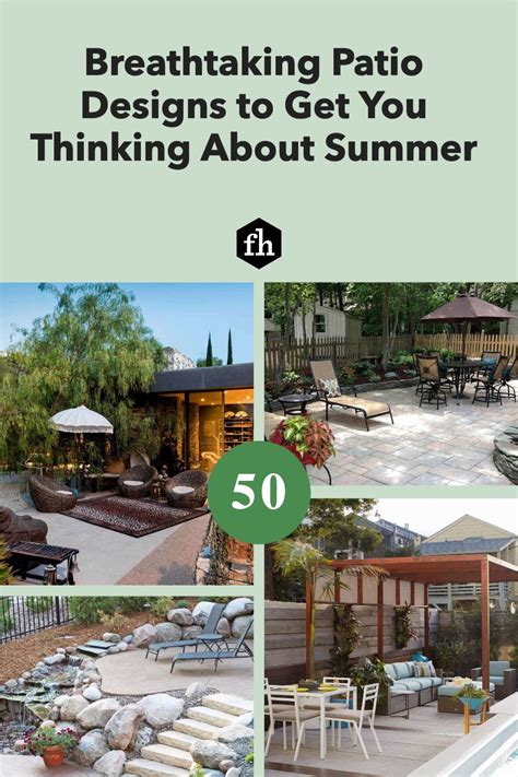 50 Breathtaking Patio Designs To Get You Thinking About Summer In 2021