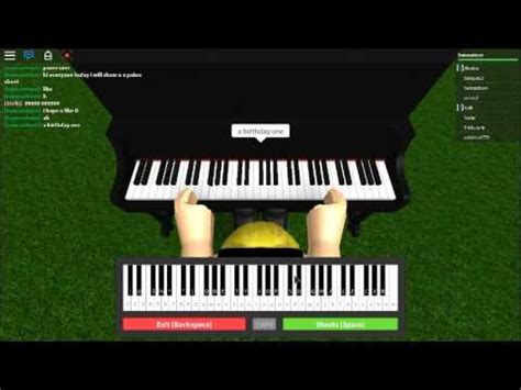 roblox piano sheets youtube