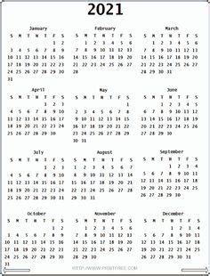 Kostenloser jahreskalender für das jahr 2021 zum ausdrucken (pdf), inklusive brückentage. Kalender 2021 Planer Zum Ausdrucken A4 - Freebie: Minimal Calendar 2021 | Minimalistischer ...