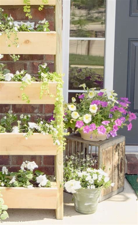 30 Best Diy Outdoor Plant Stand Ideas To Add Color To Your Porch In 2023