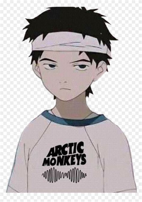Anime Arcticmonkeys Tumblr Sad Boys Anime Hd Png