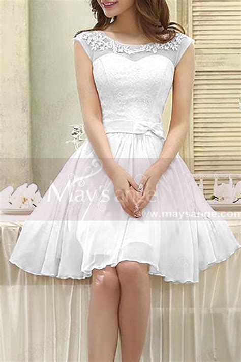 Illusion Bodice Short Pink Bridesmaid Dress