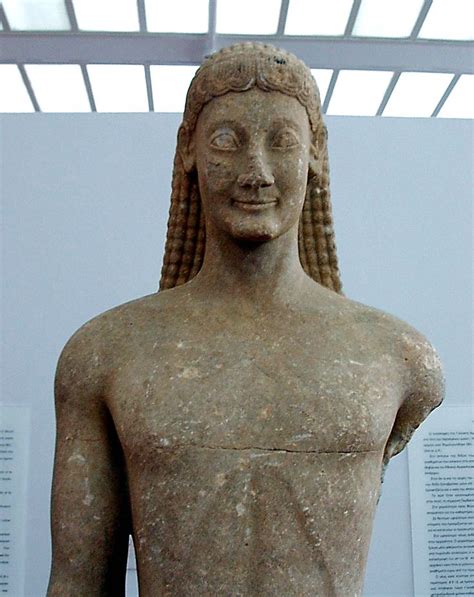 Kouros From Thebes Archaic Greece Ancient Greece Ancient Greek
