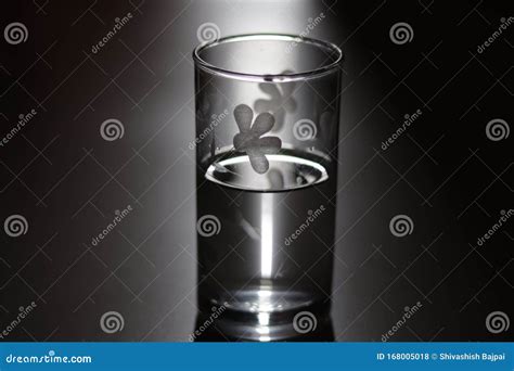 Perception Glass Half Full Or Empty Stock Photo Image Of Perception