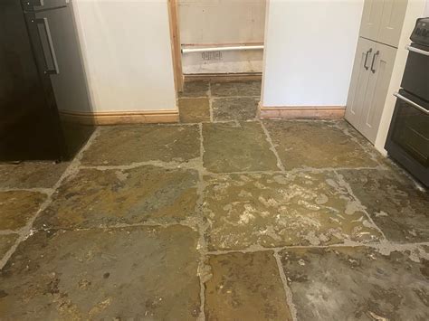 200 Year Old Flagstone Floor Resurfaces And Restored Near Blackburn