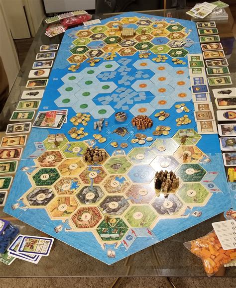 Our Every Expansion Catan Board Boardgames